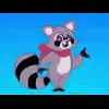 🤩 Эмодзи «Индиго Парк Енот» для Telegram