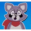 🤩 Эмодзи «Индиго Парк Енот» для Telegram