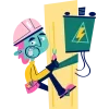 🤩 Эмодзи «Industrial Electricity» для Telegram
