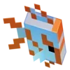 🐠 Эмодзи «Minecraft персонажи (Майнкрафт)» для Telegram