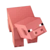 🐷 Эмодзи «Minecraft персонажи (Майнкрафт)» для Telegram