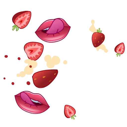 🍓 Эмодзи «🐳 Анимации из реакций тг. красивое» для Telegram