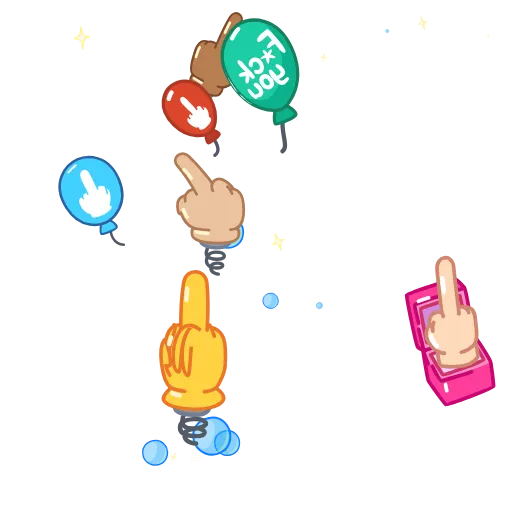 🖕 Эмодзи «🐳 Анимации из реакций тг. красивое» для Telegram