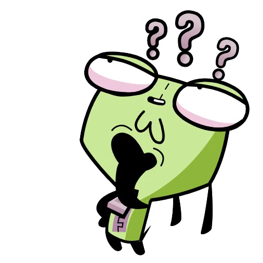 ❔ Стикер «Invader Zim» для Telegram