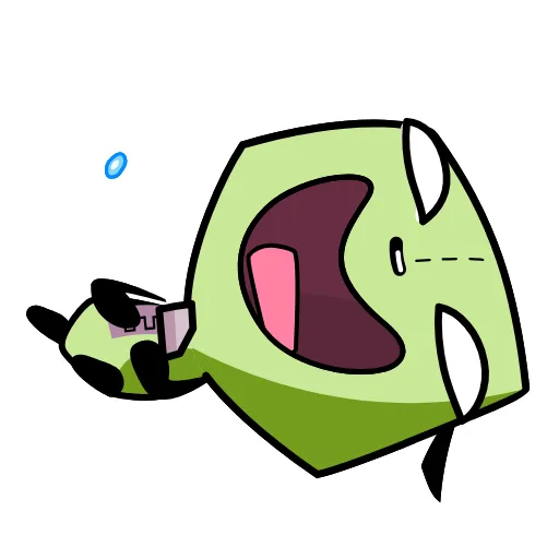 Стикерпак Invader Zim для Telegram — скачать