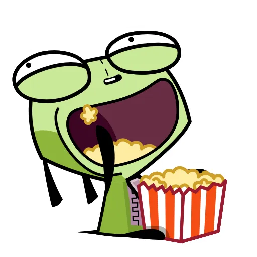 🍿 Стикер «Invader Zim» для Telegram