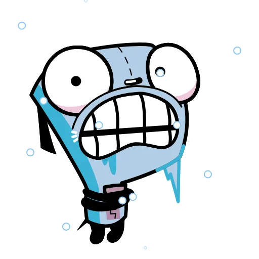 🥶 Стикер «Invader Zim» для Telegram