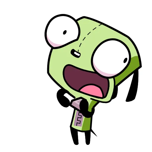 😜 Стикер «Invader Zim» для Telegram