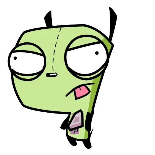 🤦‍♂️ Стикер «Invader Zim» для Telegram