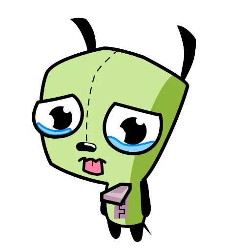 😢 Стикер «Invader Zim» для Telegram