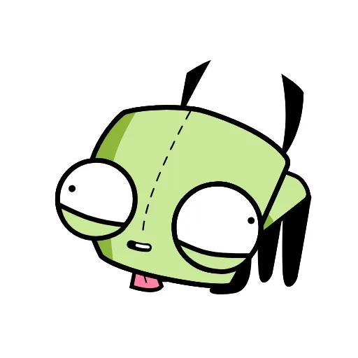 😴 Стикер «Invader Zim» для Telegram