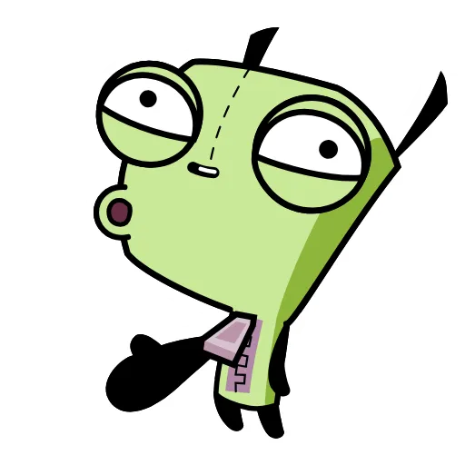 👽 Эмодзи «Invader Zim - пришелец Зим» для Telegram