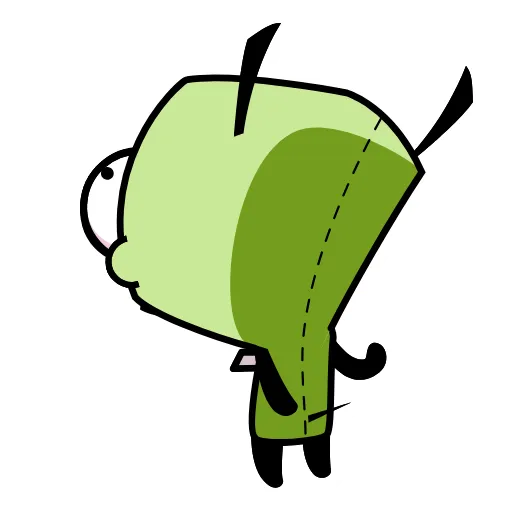 👽 Эмодзи «Invader Zim - пришелец Зим» для Telegram