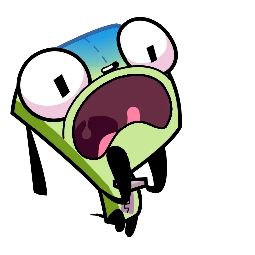 👽 Эмодзи «Invader Zim - пришелец Зим» для Telegram