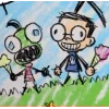 🤩 Эмодзи «🤩 Invader Zim» для Telegram