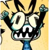 🤩 Эмодзи «🤩 Invader Zim» для Telegram