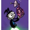 🤩 Эмодзи «🤩 Invader Zim» для Telegram