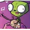 🤩 Эмодзи «🤩 Invader Zim» для Telegram