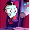 🤩 Эмодзи «🤩 Invader Zim» для Telegram