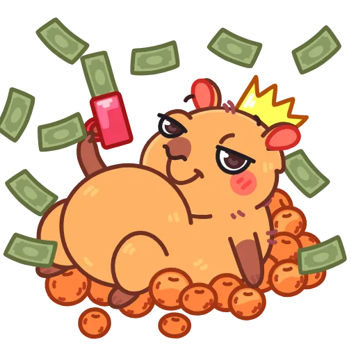 🤑 Эмодзи «Иппи» для Telegram