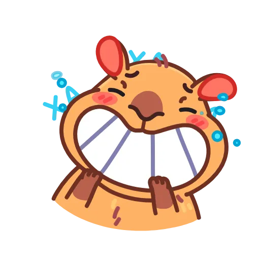 😁 Эмодзи «Иппи» для Telegram