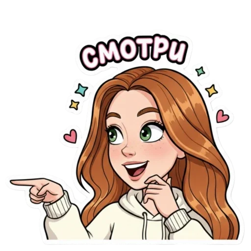 👀 Стикер «Irinka» для Telegram