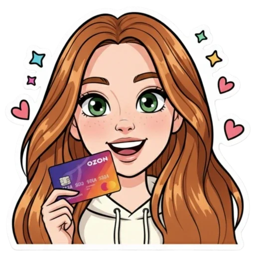 💳 Стикер «Irinka» для Telegram