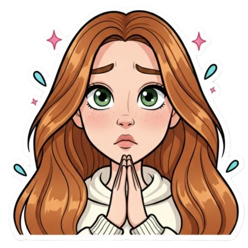 🙏 Стикер «Irinka» для Telegram