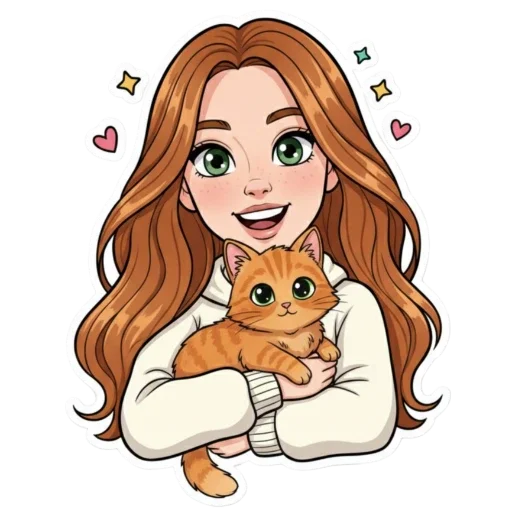 🐈 Стикер «Irinka» для Telegram