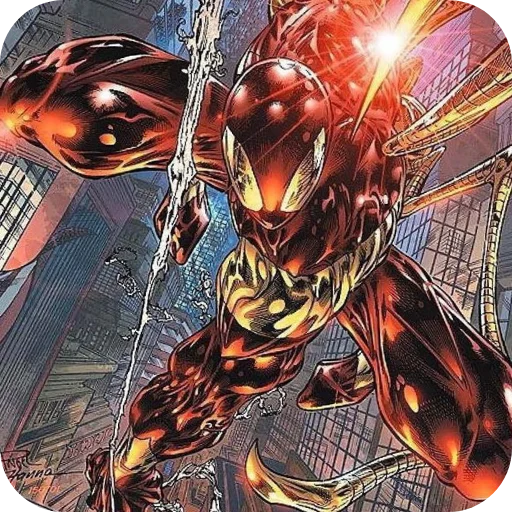 🔥 Стикер «Iron Spider Man» для Telegram