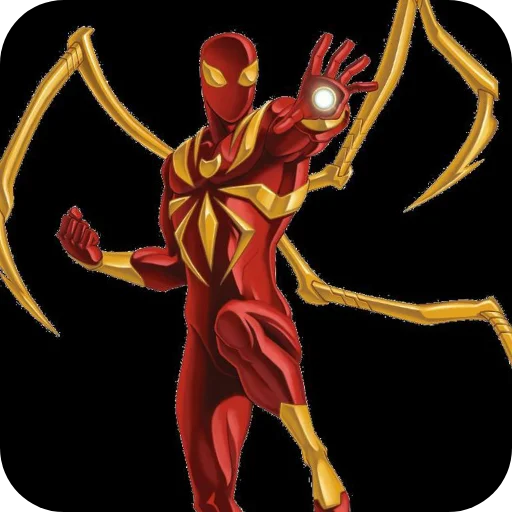 🤚 Стикер «Iron Spider Man» для Telegram