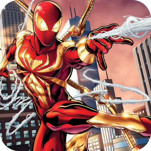 🤟 Стикер «Iron Spider Man» для Telegram