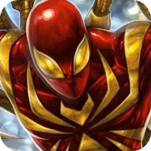 😠 Стикер «Iron Spider Man» для Telegram