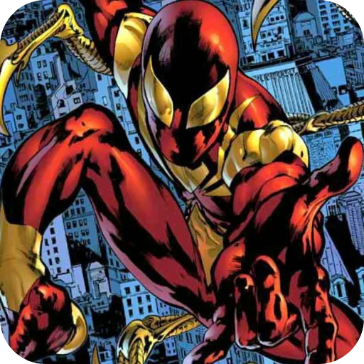 🤨 Стикер «Iron Spider Man» для Telegram