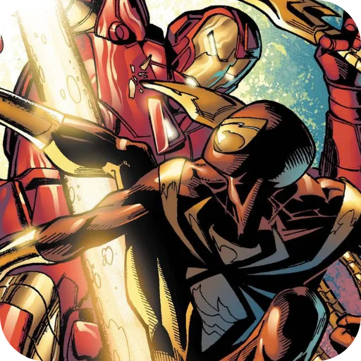 👥 Стикер «Iron Spider Man» для Telegram
