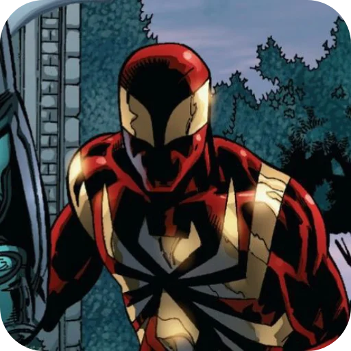 😕 Стикер «Iron Spider Man» для Telegram