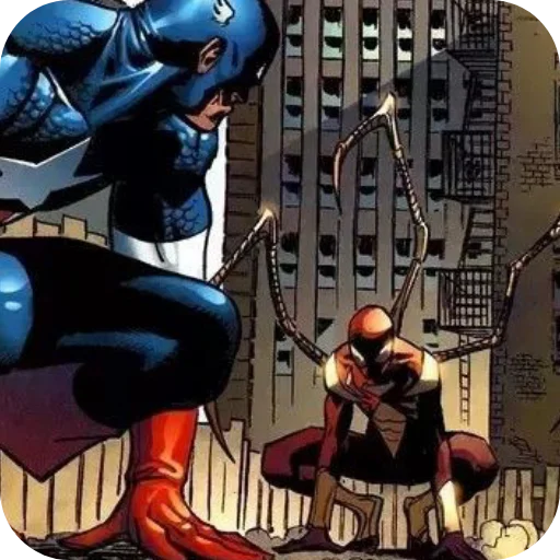 👥 Стикер «Iron Spider Man» для Telegram