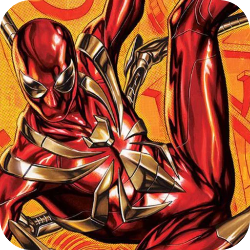 ☀ Стикер «Iron Spider Man» для Telegram