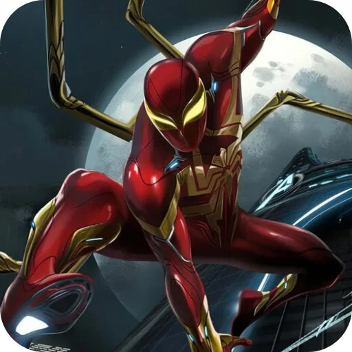 😡 Стикер «Iron Spider Man» для Telegram