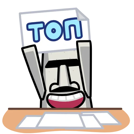 ⭐ Стикер «Истукан» для Telegram