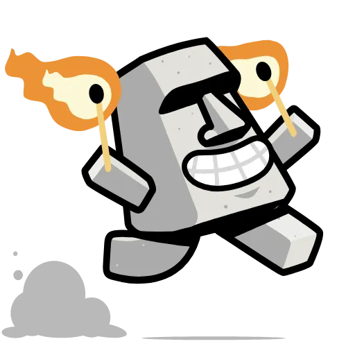 ⭐ Стикер «Истукан» для Telegram