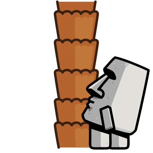 ⭐ Стикер «Истукан» для Telegram