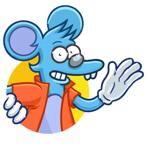 👋 Эмодзи «Itchy & Scratchy» для Telegram