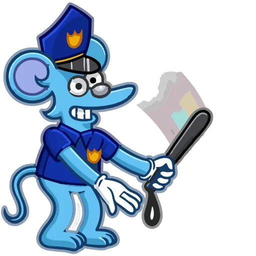 👮‍♂️ Эмодзи «Itchy & Scratchy» для Telegram