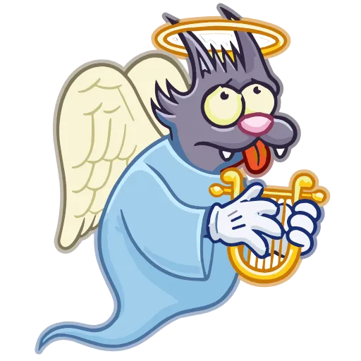😇 Эмодзи «Itchy & Scratchy» для Telegram