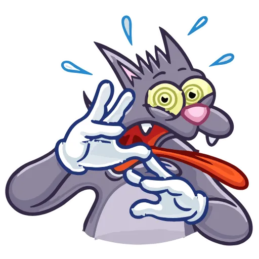 😰 Эмодзи «Itchy & Scratchy» для Telegram