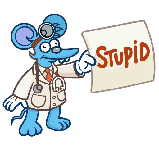 👨‍⚕️ Эмодзи «Itchy & Scratchy» для Telegram