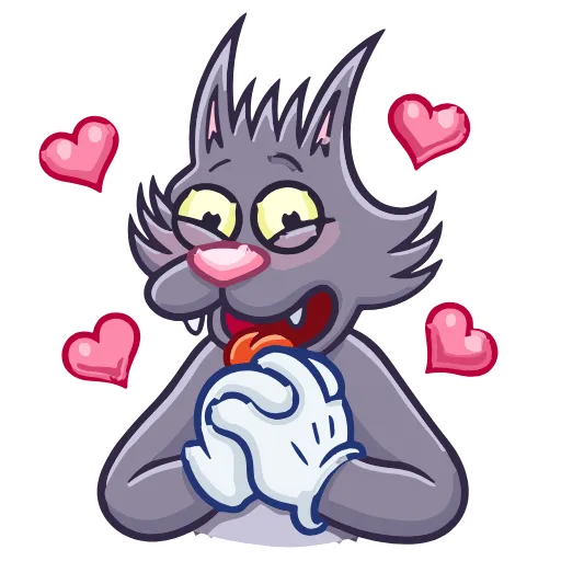 🥰 Эмодзи «Itchy & Scratchy» для Telegram