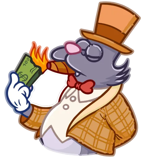 🚬 Эмодзи «Itchy & Scratchy» для Telegram