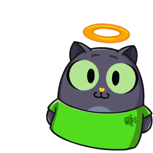 😇 Эмодзи «Набор эмоджи с Котом из ВК в качестве» для Telegram